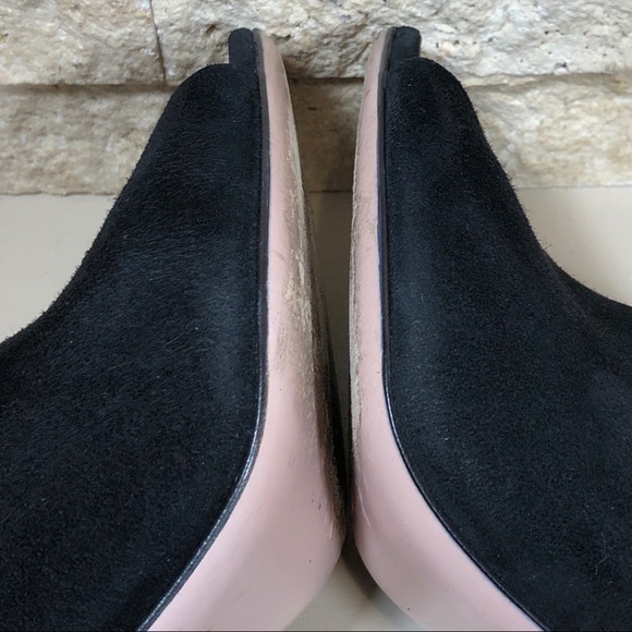 Prada Sandal Black Suede Block Heel - Picture 9 of 16